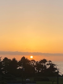 Sunset from balcony