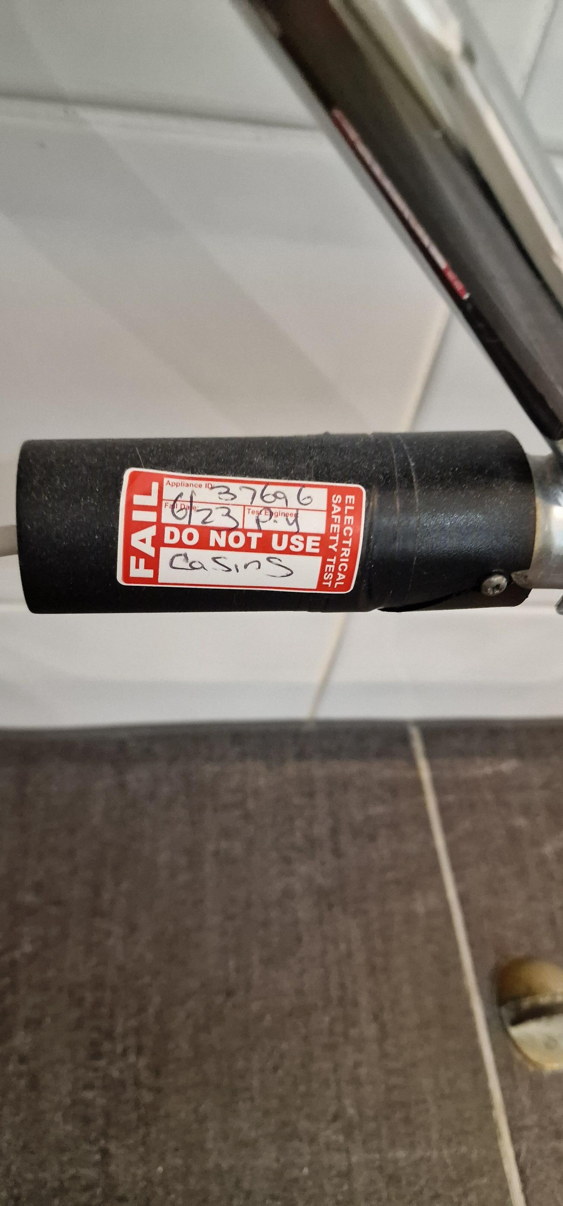 Heated towel rail