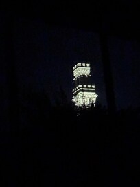 The last thing I saw each night from the bed