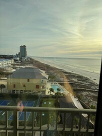 View from any bedroom and family room.