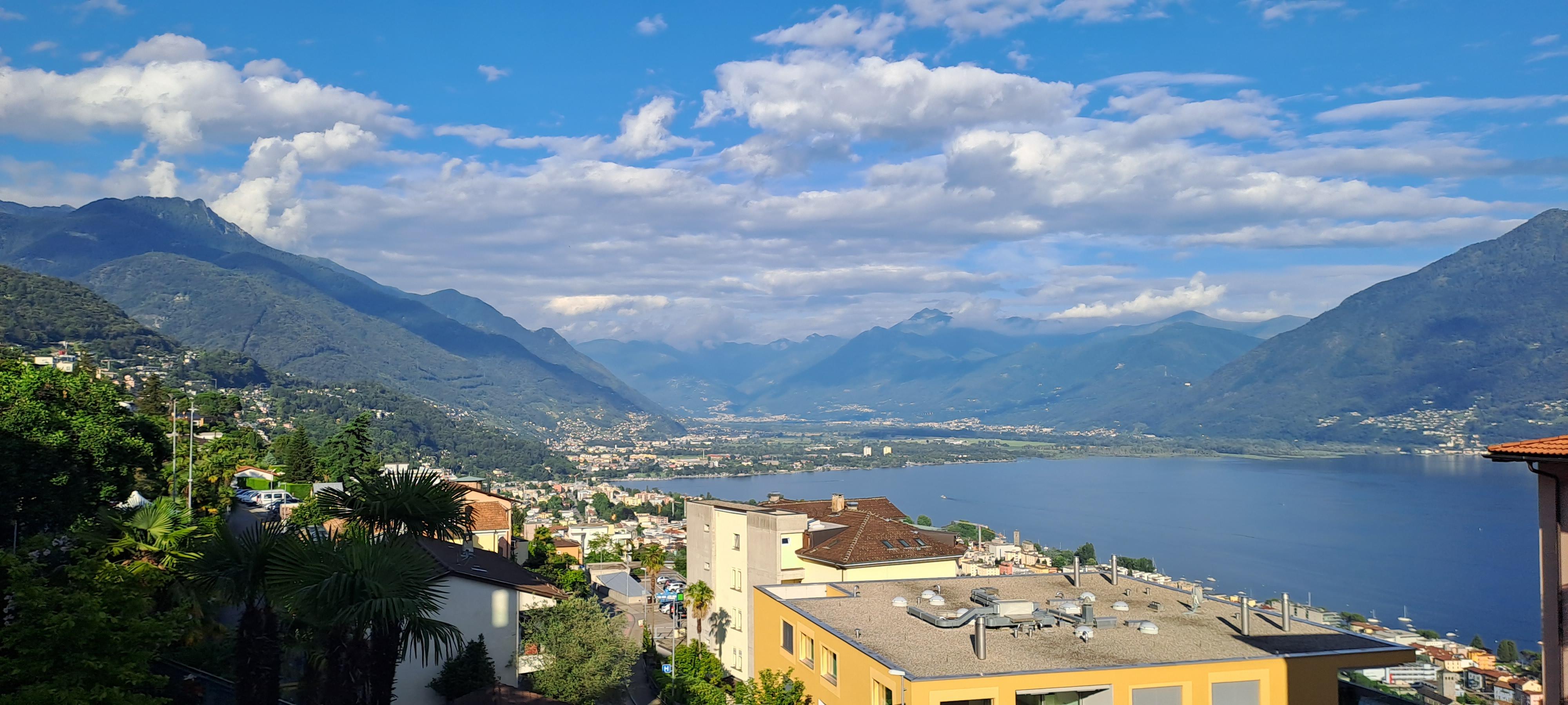 Vue depuis le balcon 