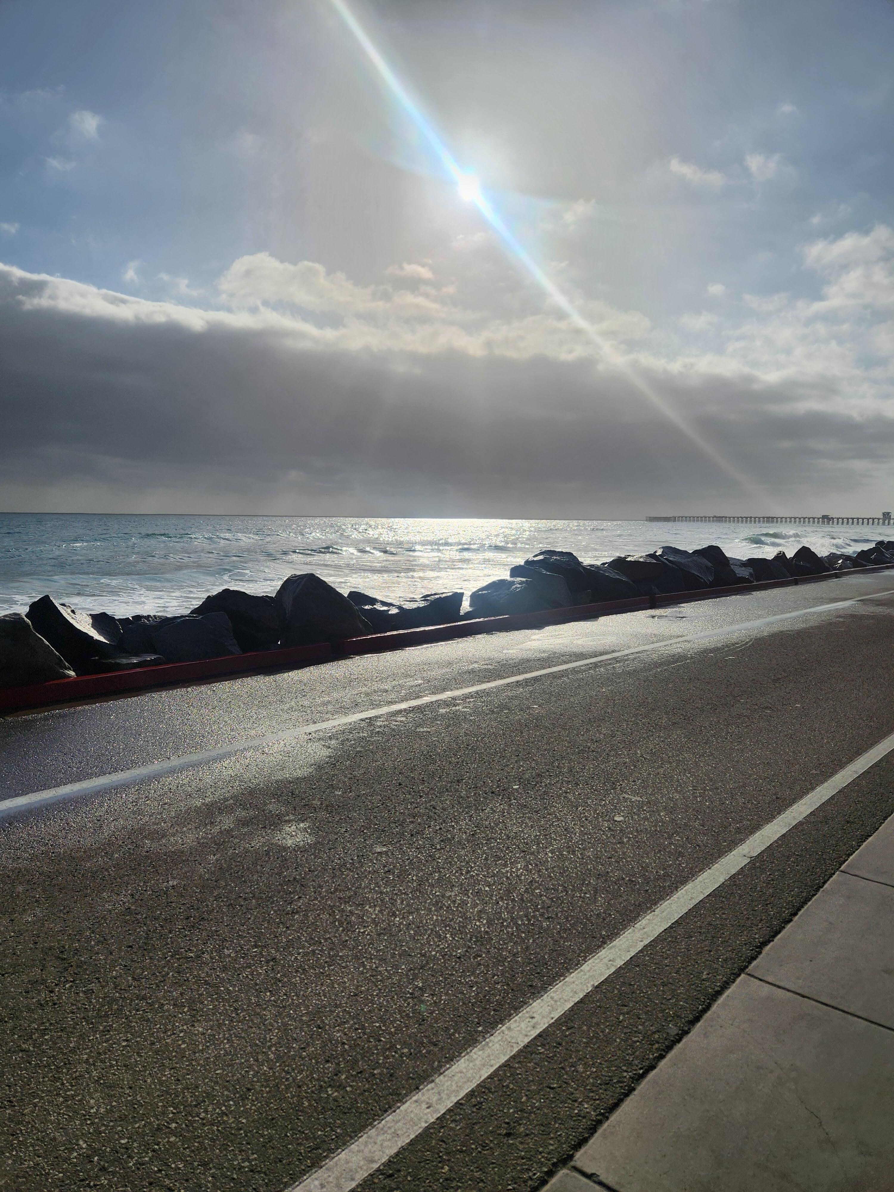 Shore view just down the road