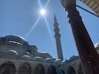 Nearby mosque