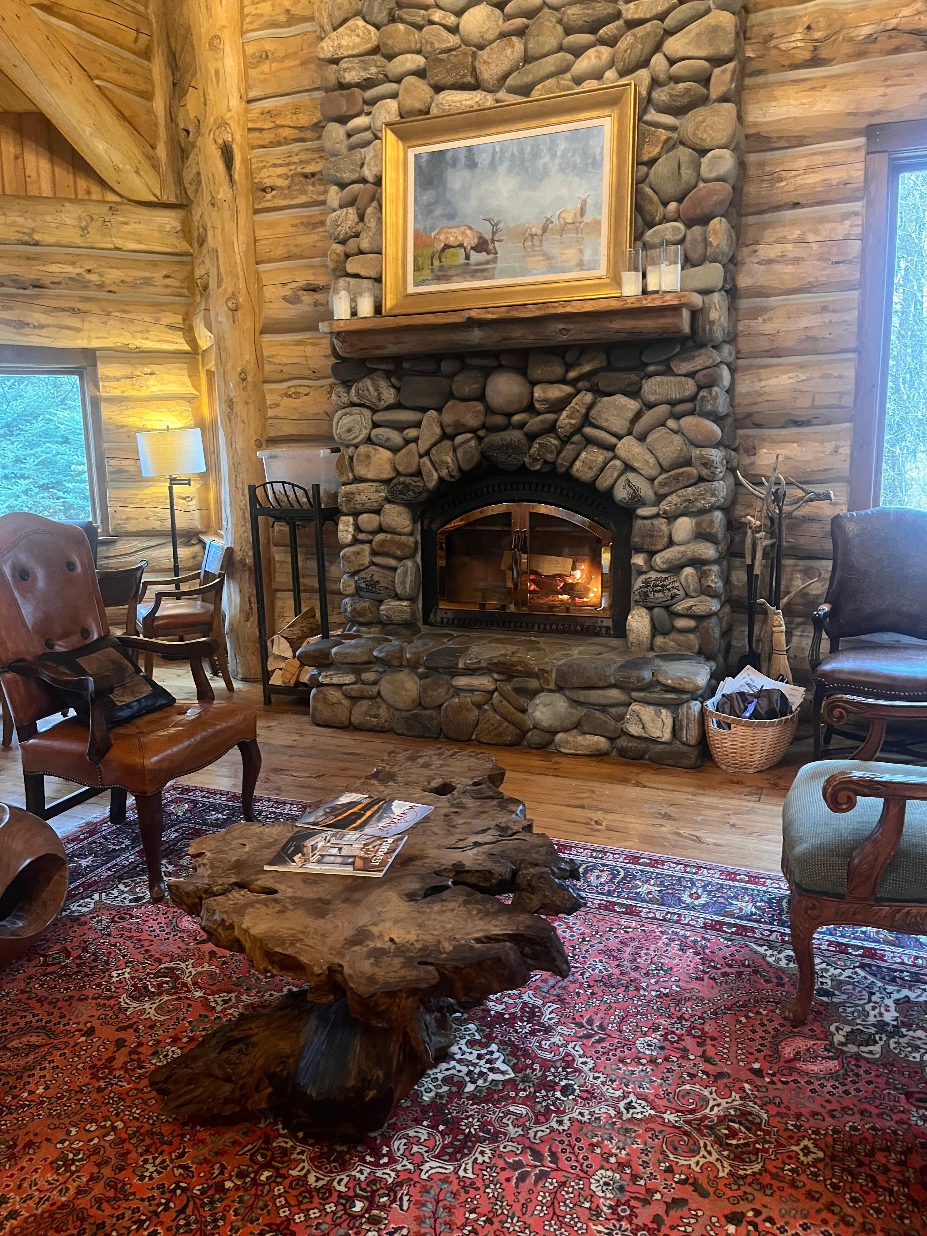 The comfy living room