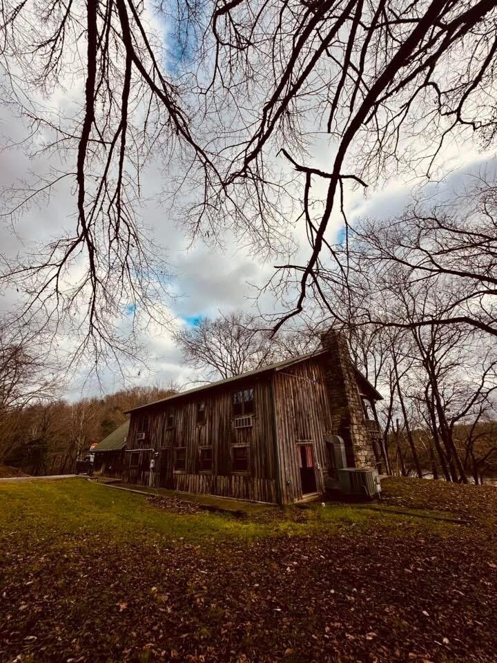 View from behind  cabin