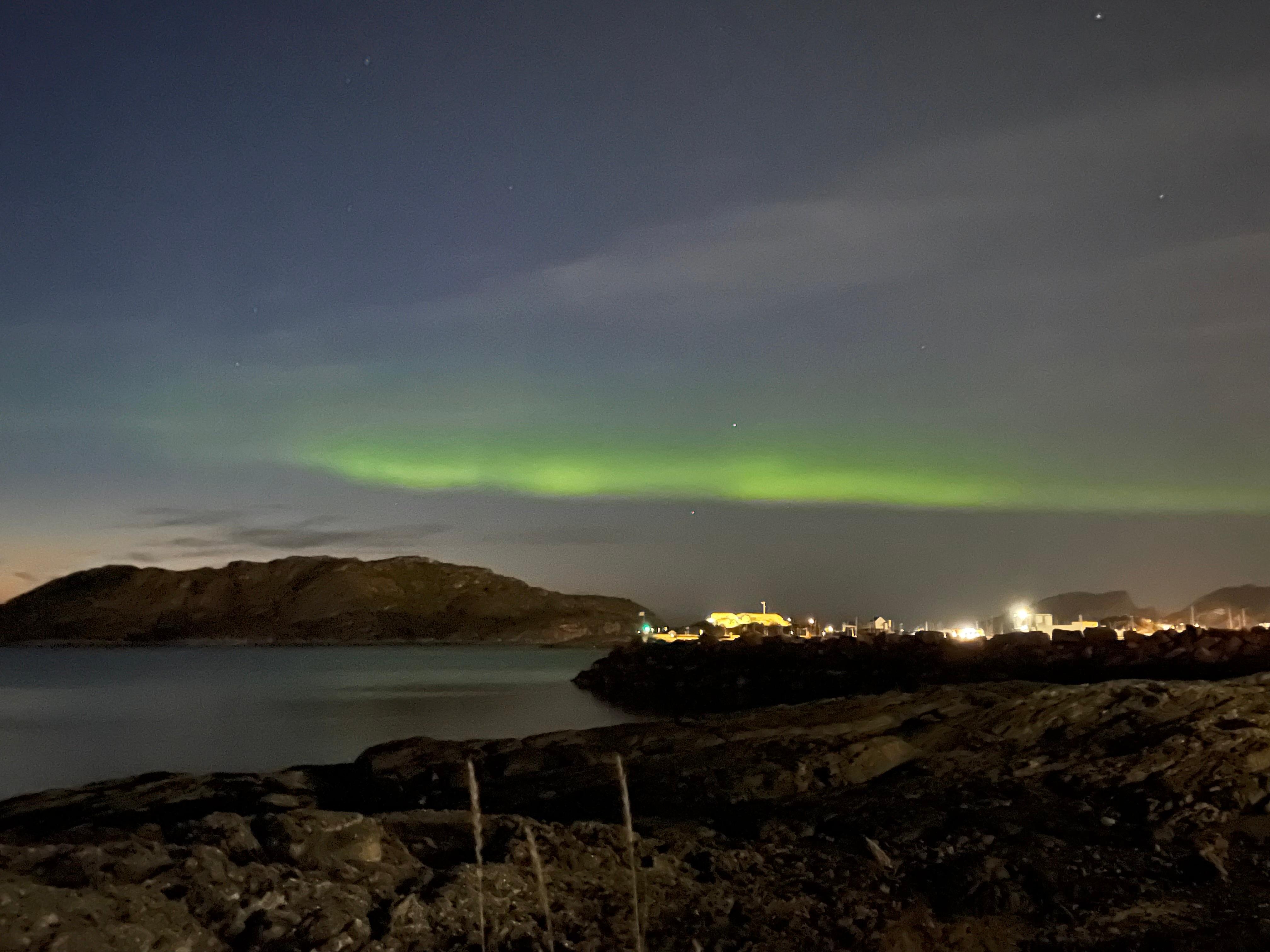 Northern lights from Bodo
