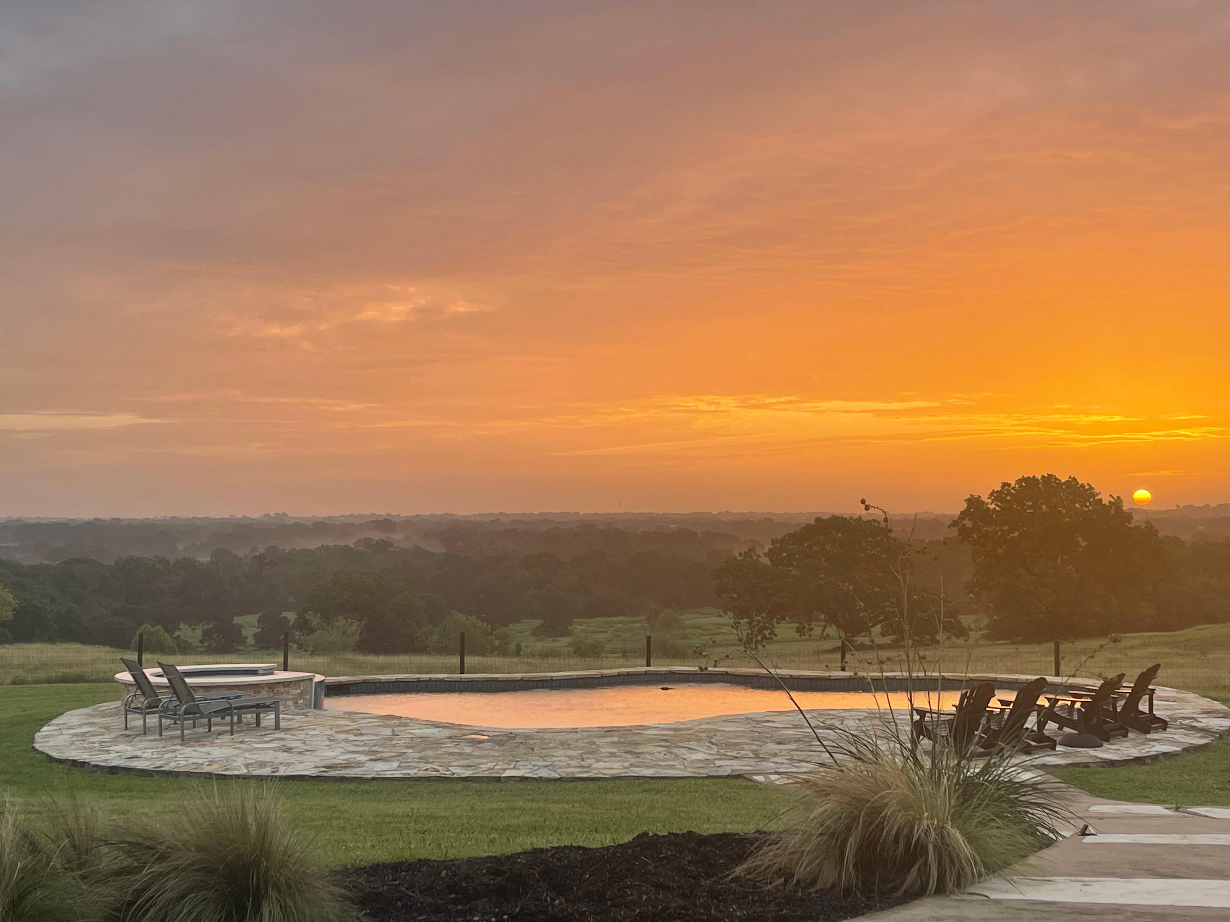 Morning coffee on the porch!
