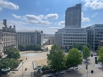 View from roof terrace