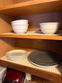 “Well appointed kitchen” according to host.