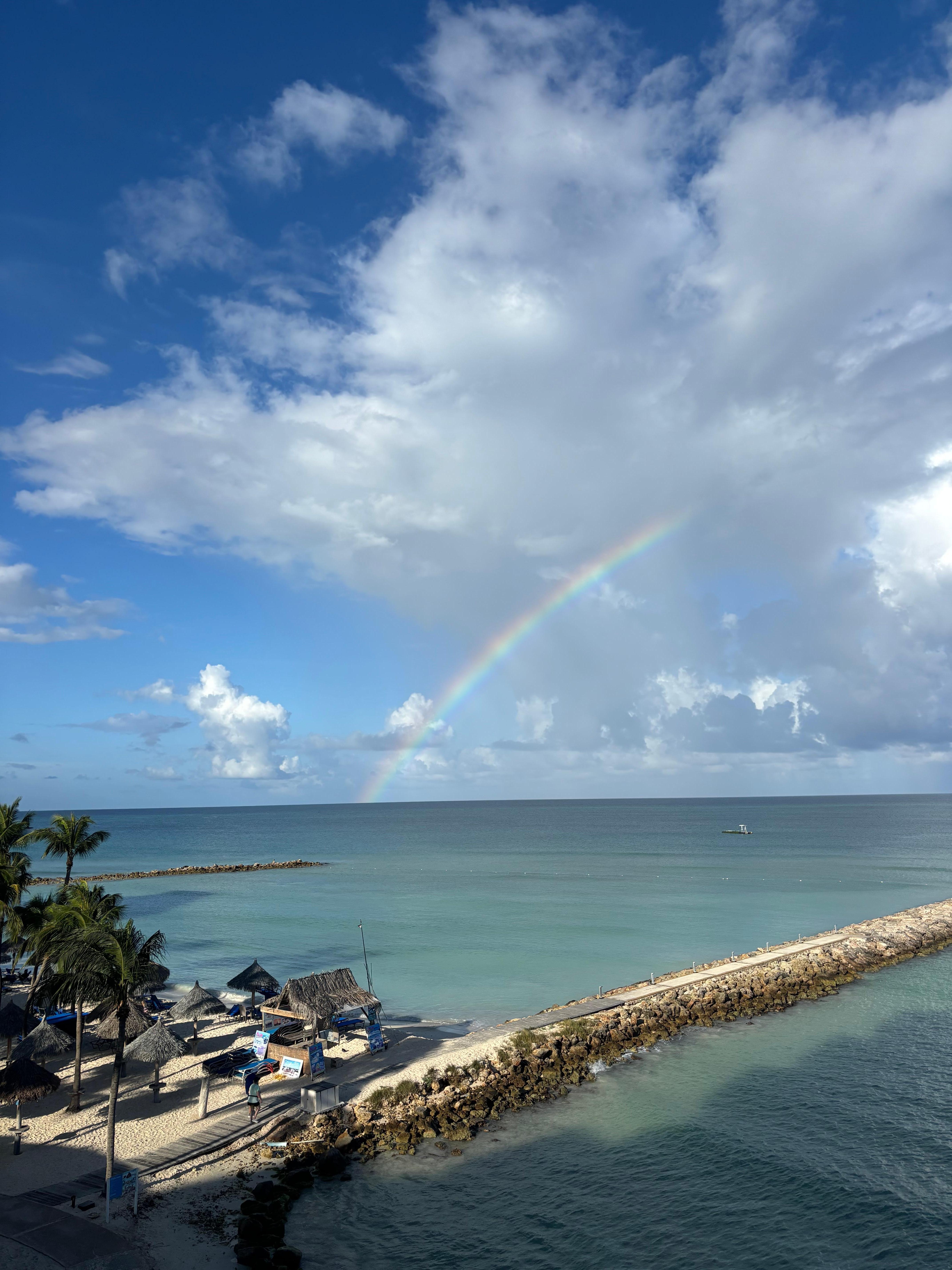 View from one balcony