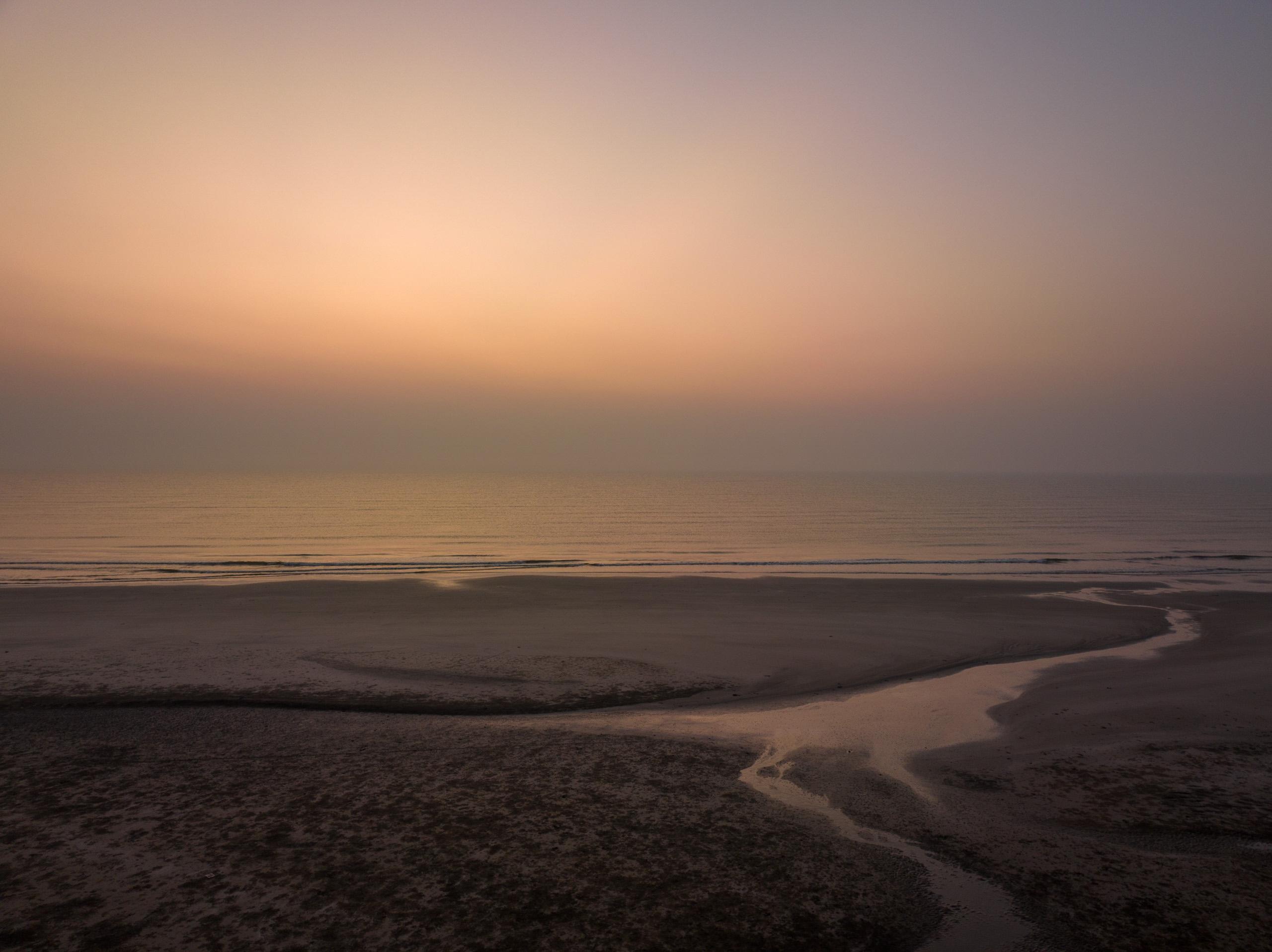 Beach view in the morning 