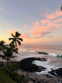 Sunrise from the lanai.