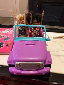 Some of the Barbie’s to share with us
