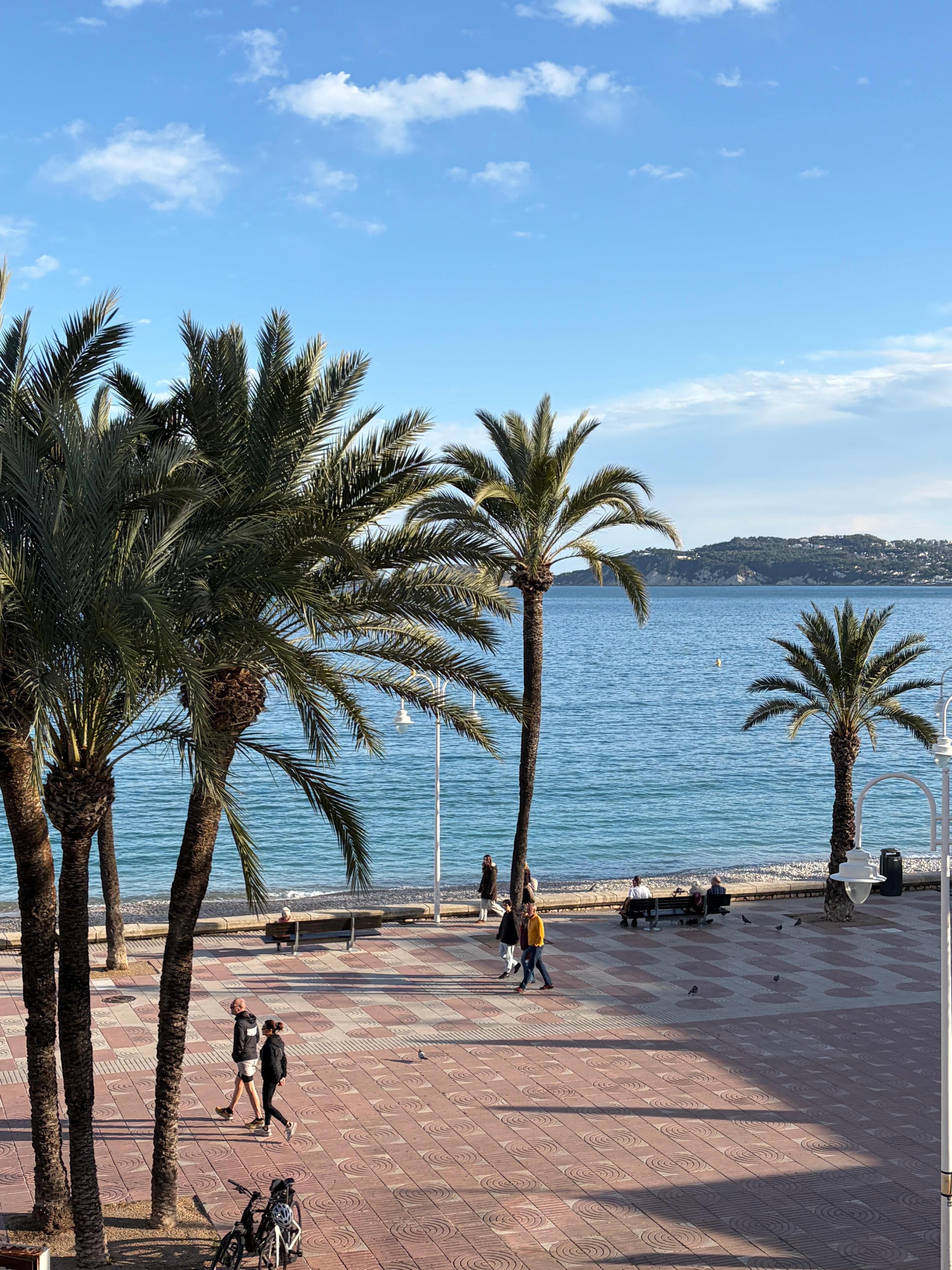 View from the balcony