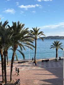 View from the balcony