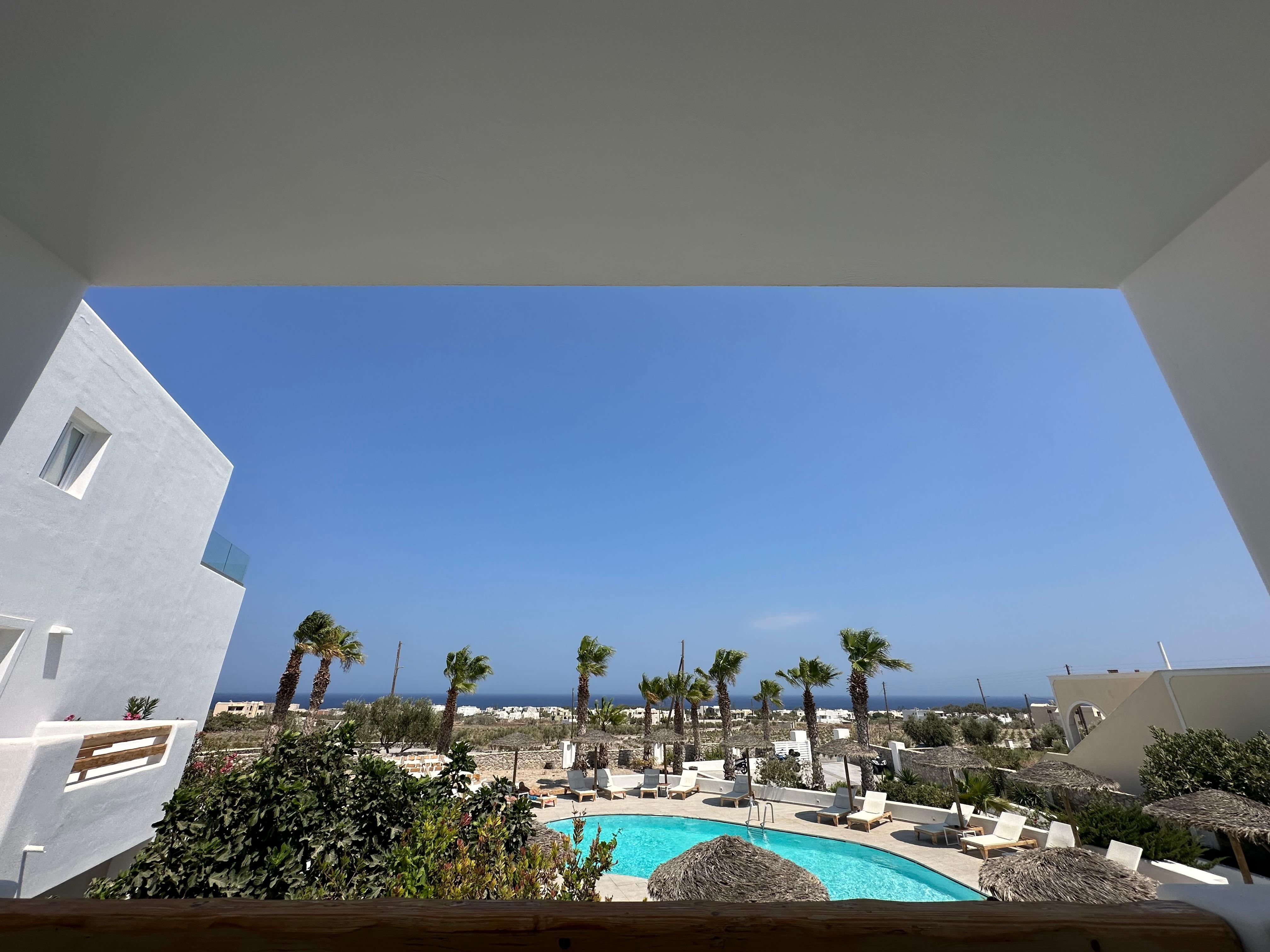 Vue depuis la chambre 