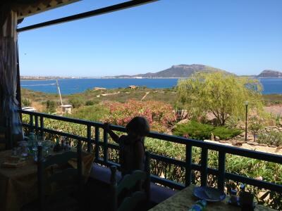 dalla terrazza ristorante