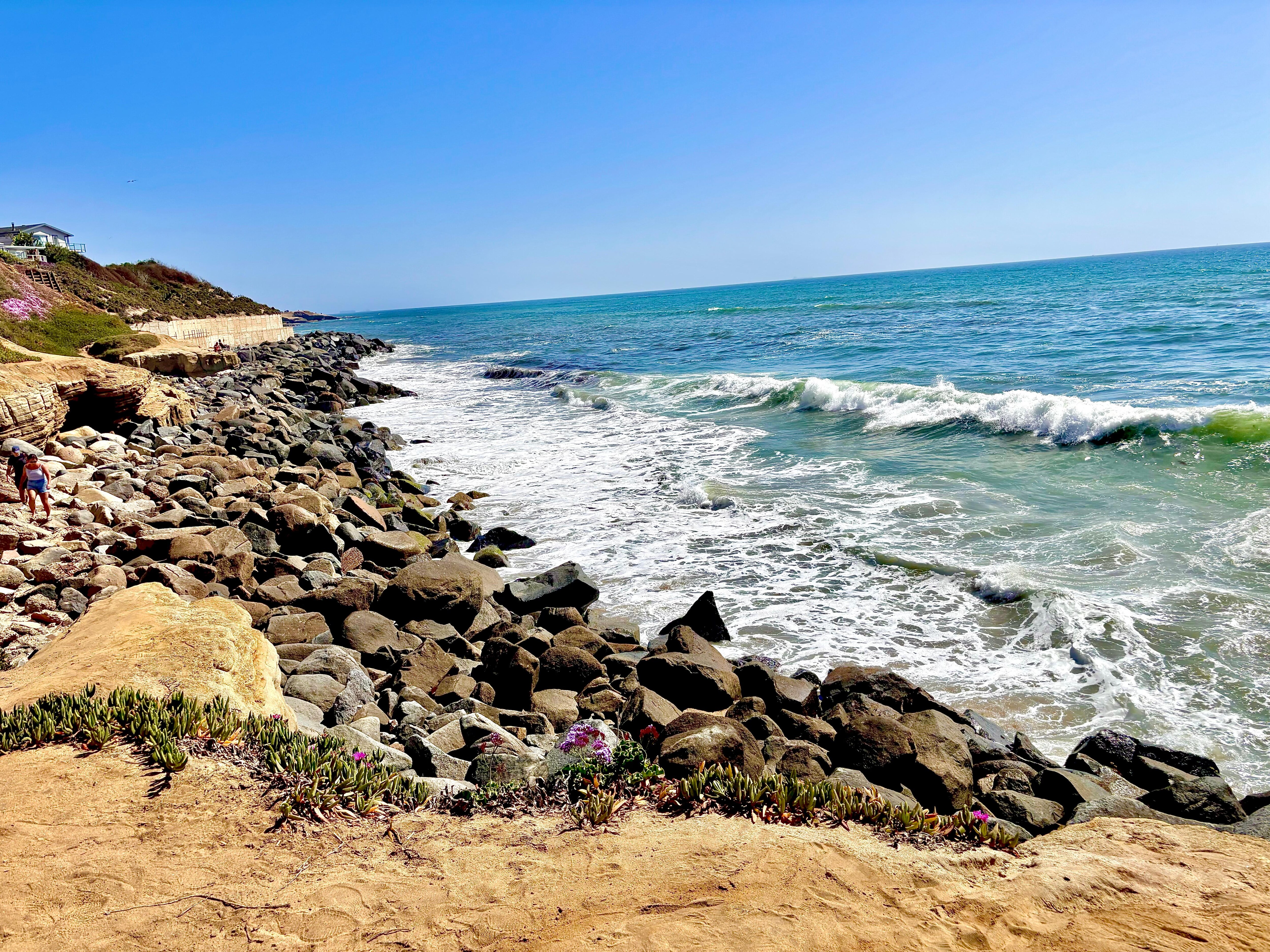 Cove around corner from location