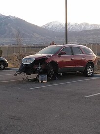 One of many broken down cars