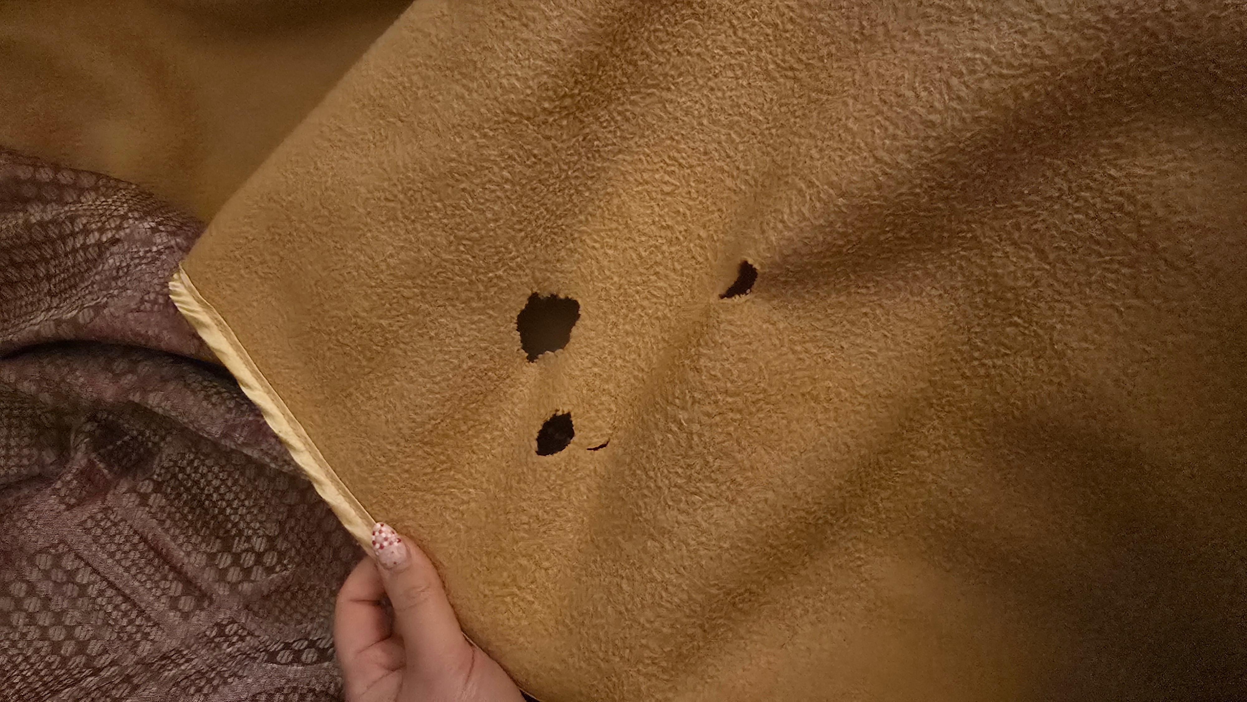 Holes in the blanket