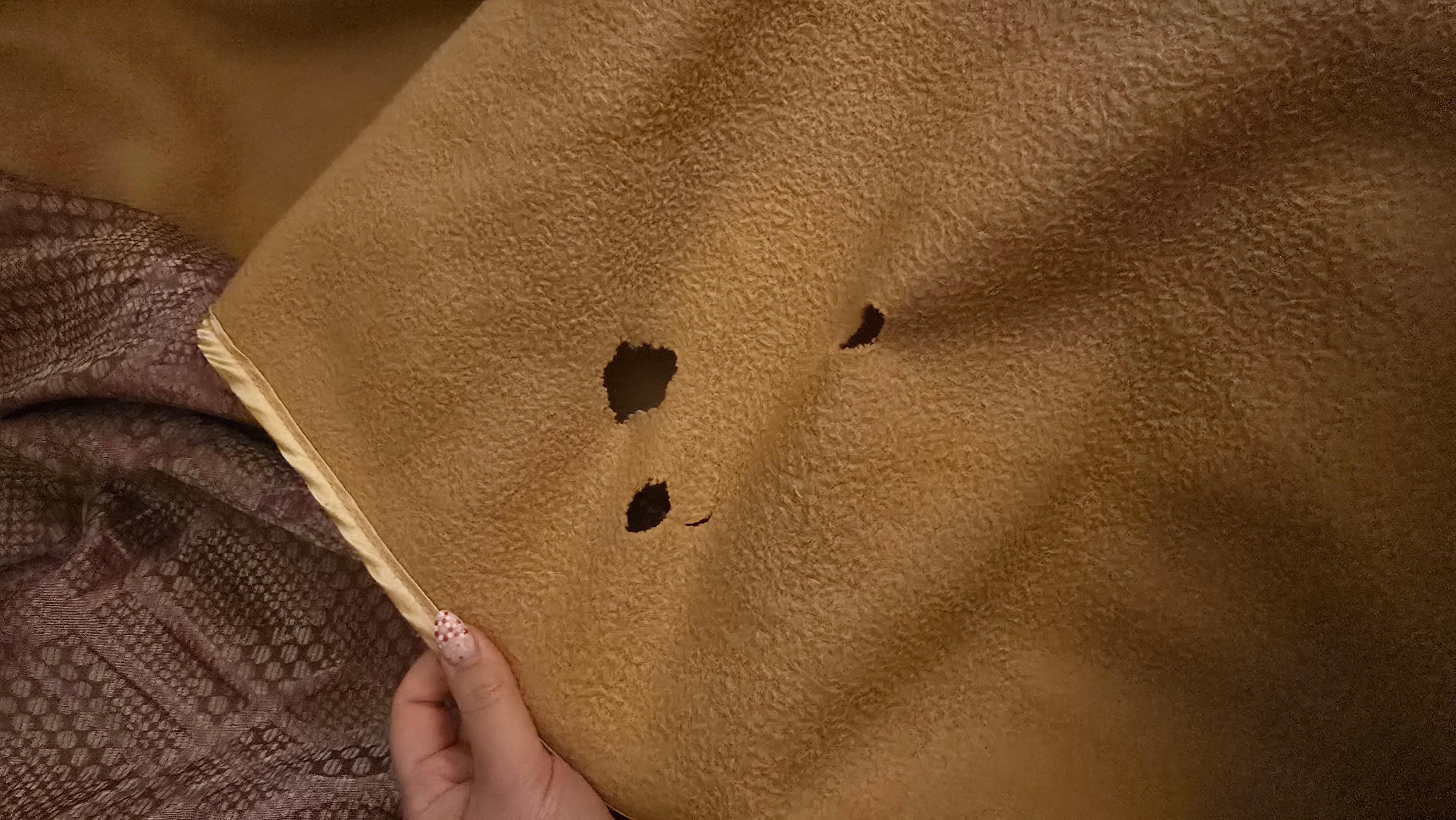 Holes in the blanket