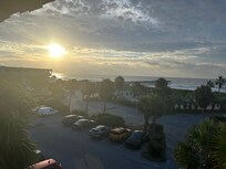 View from balcony.