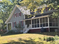 Beautiful house with an awesome screened porch