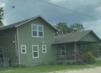 Front of the cottage.