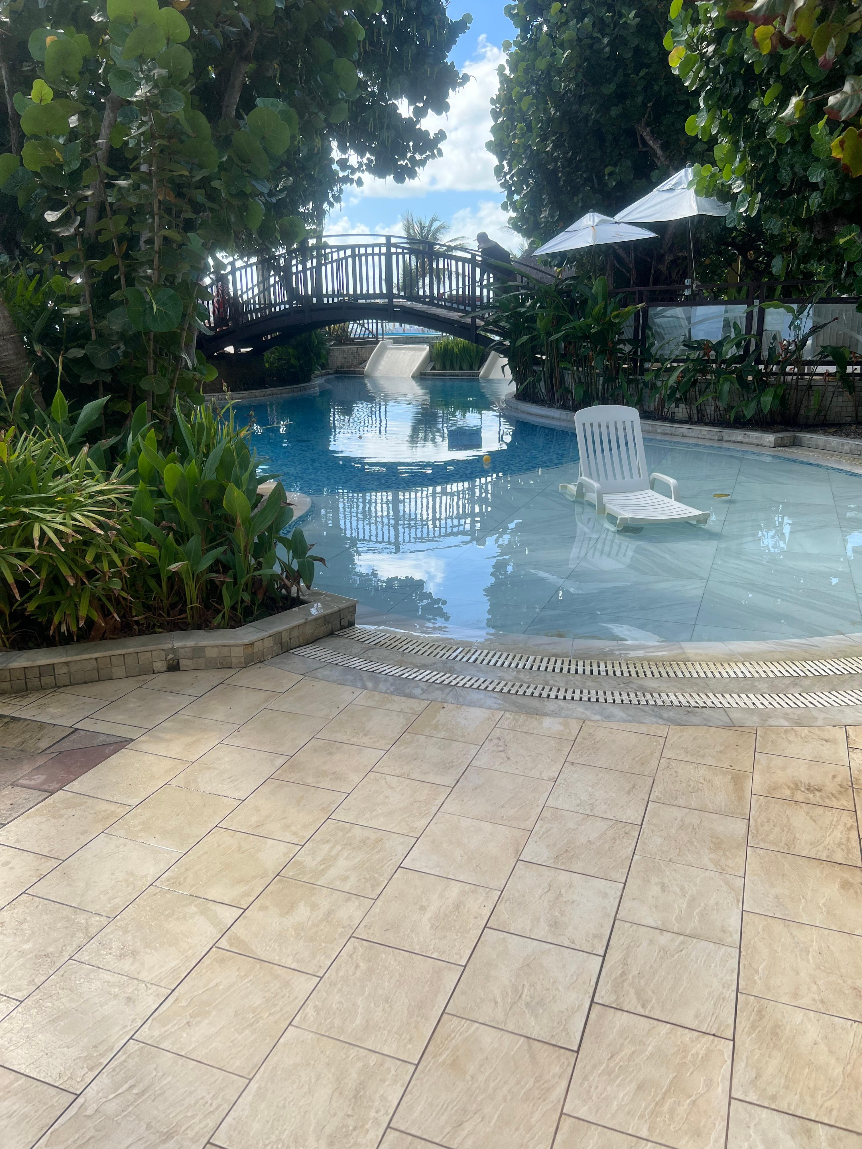 One of the pools