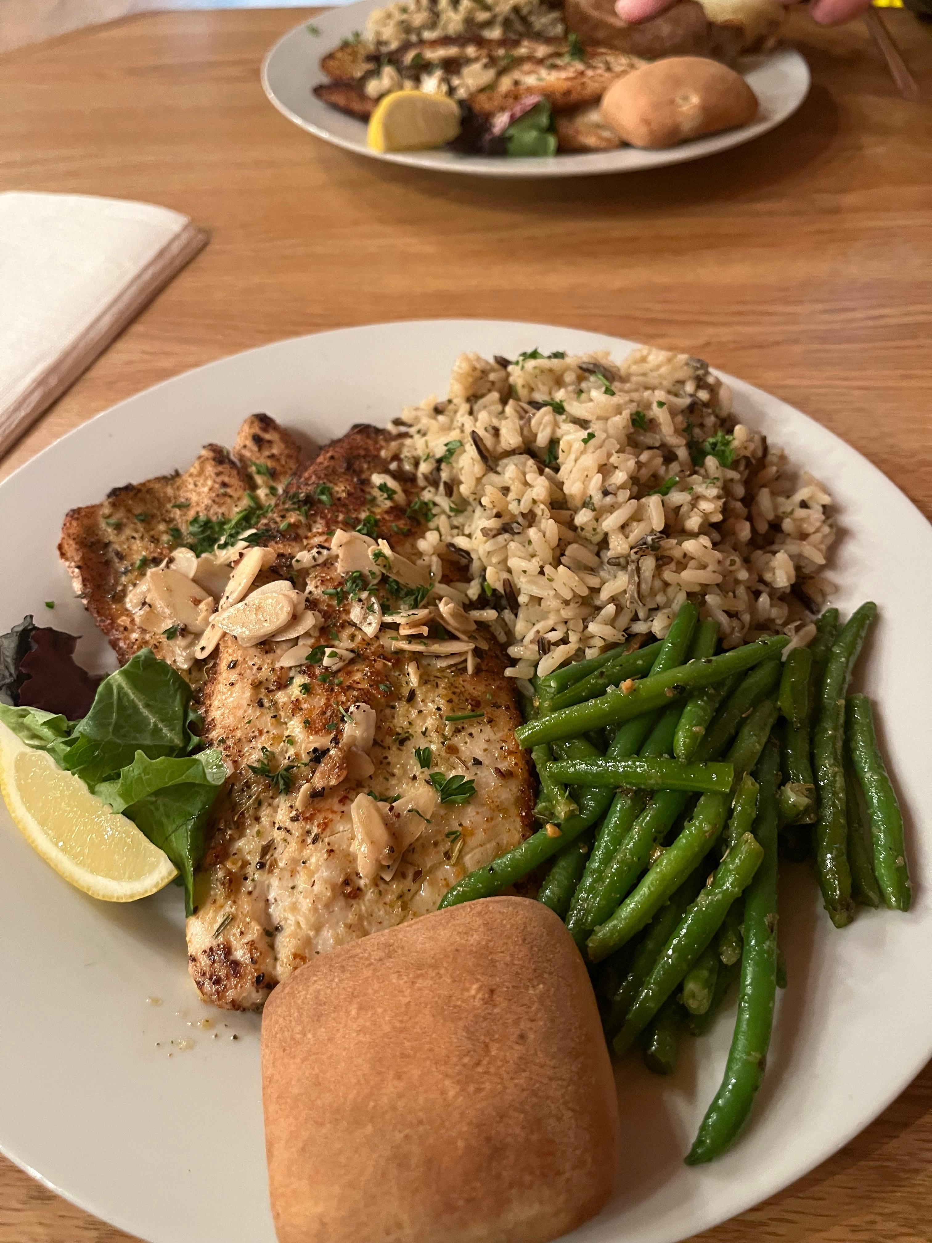 Pan seared trout❤️