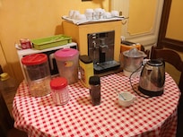 Le coins petit dej ce qui est proposé chaque jour sans changement