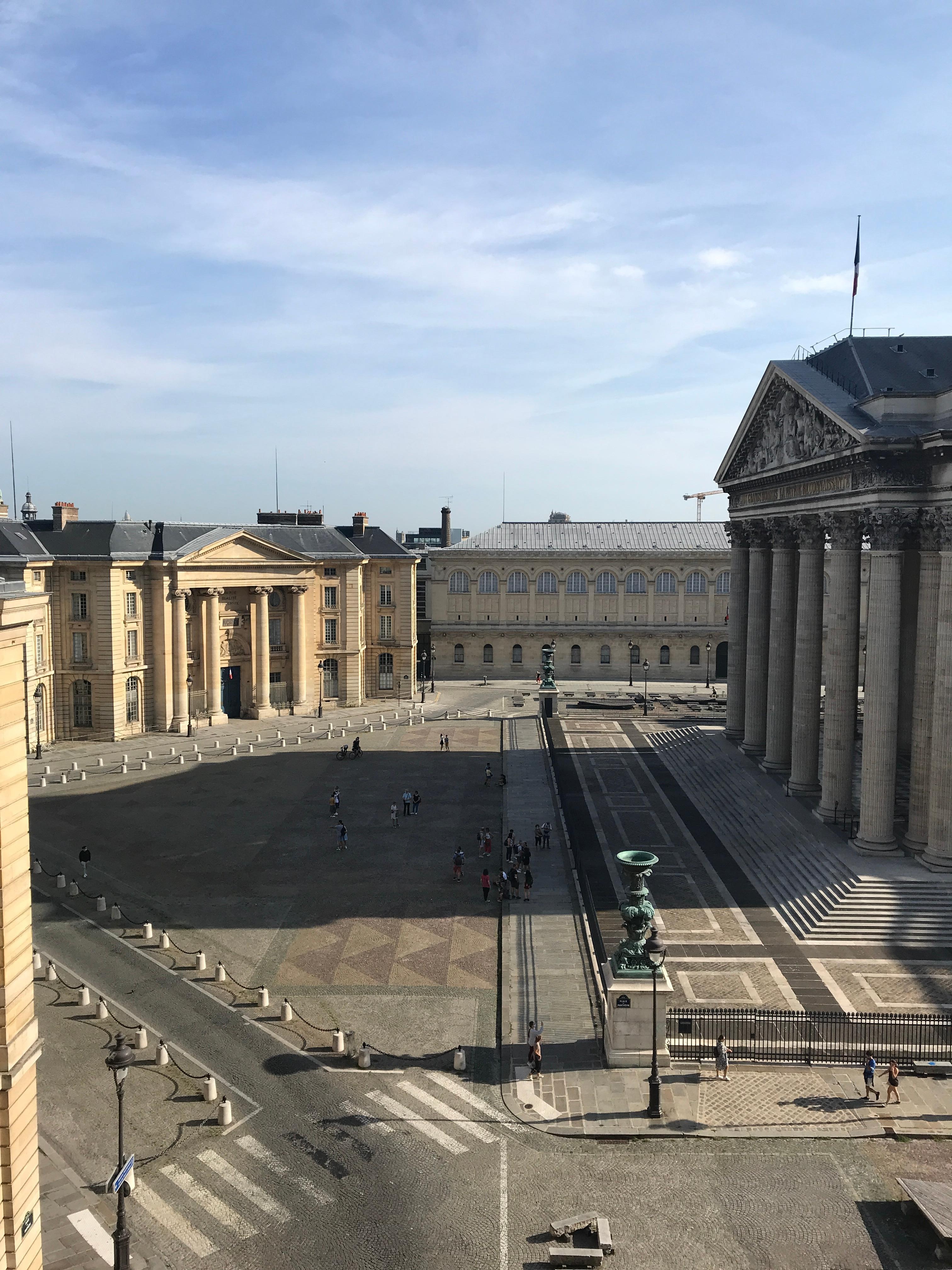 Udsigt fra balkon