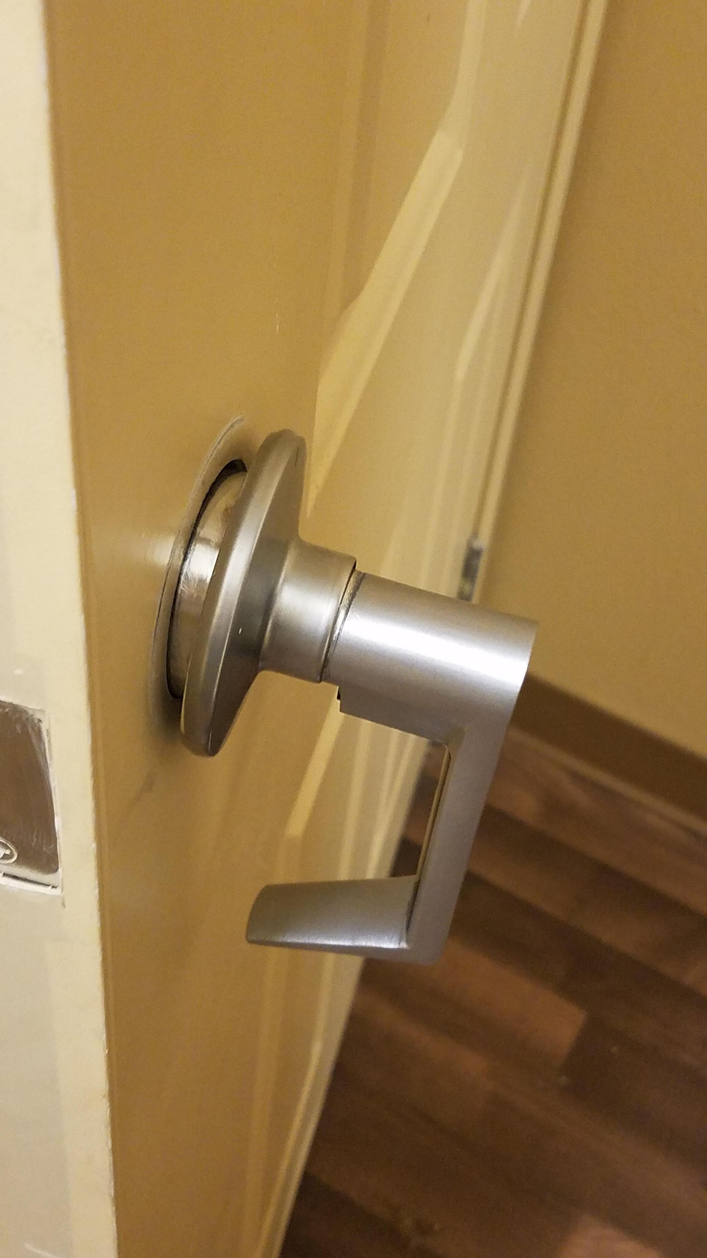 broken door