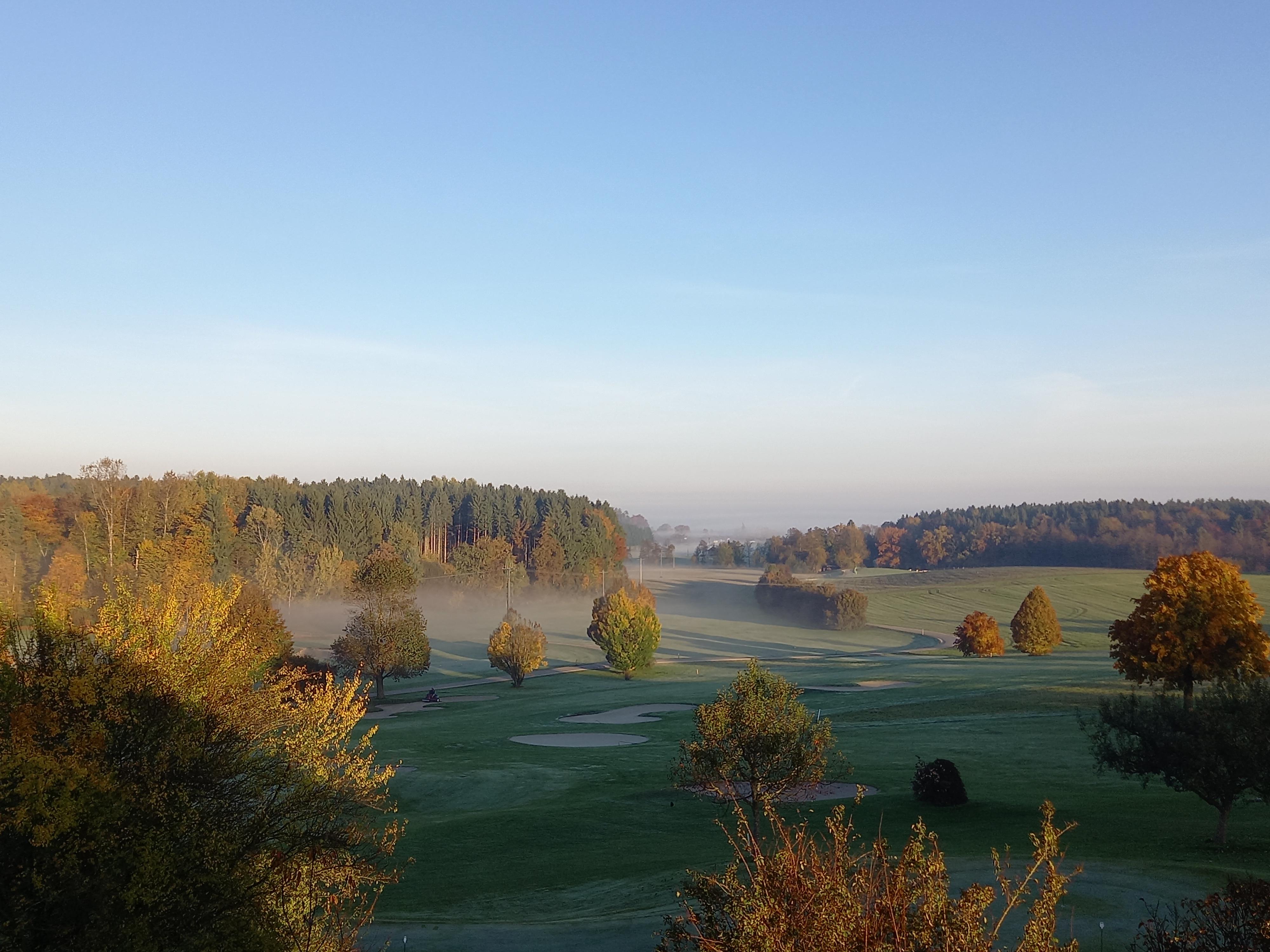 Blick vom Balkon