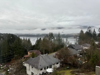 View of porpoise bay (on an overcast day)