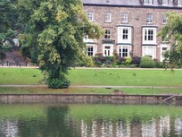 From across the lake