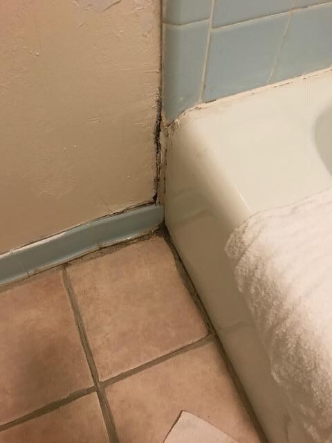 Mold in bathroom