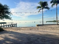 Beach view from pool side.