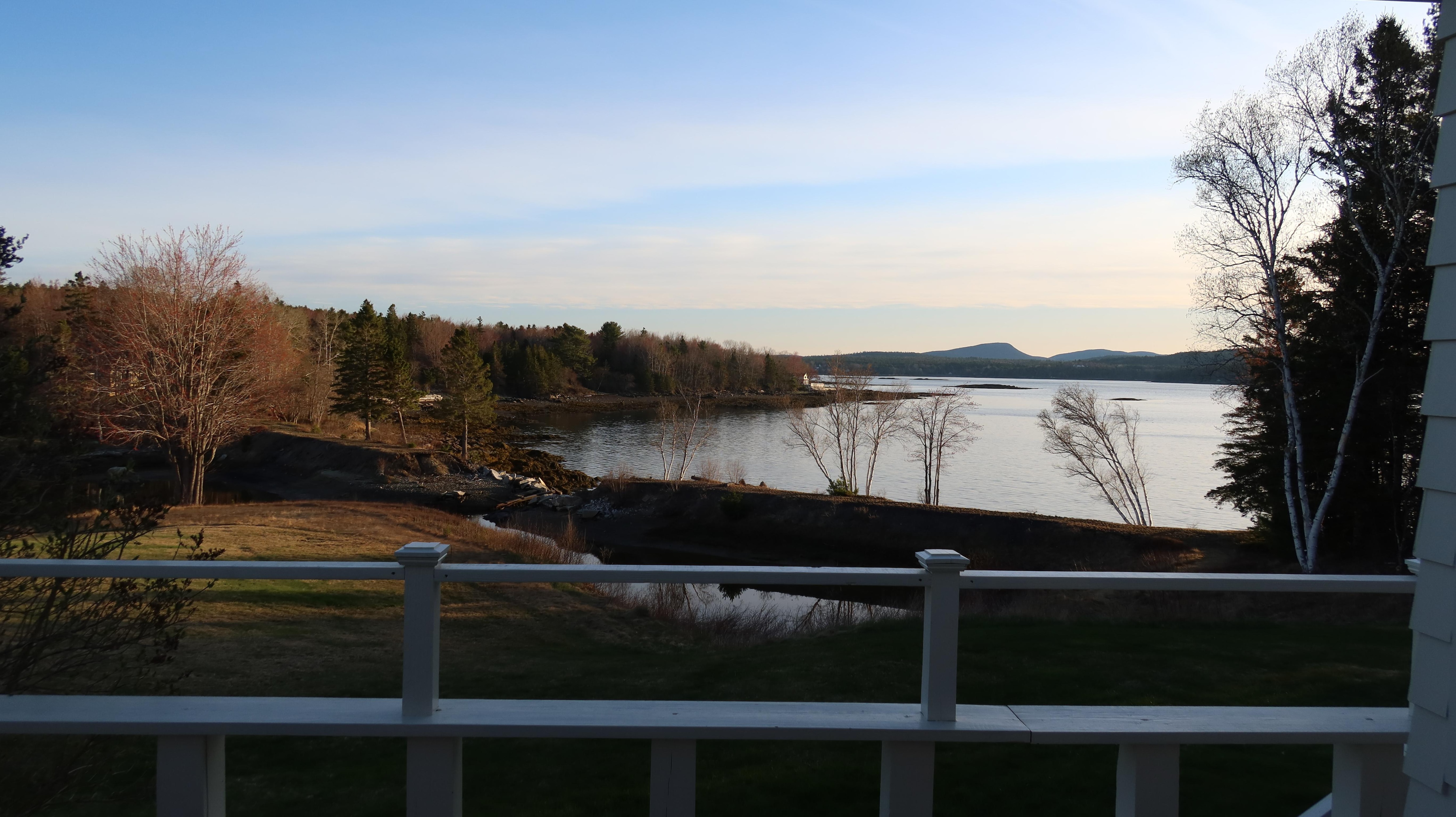 View to the east
from the house