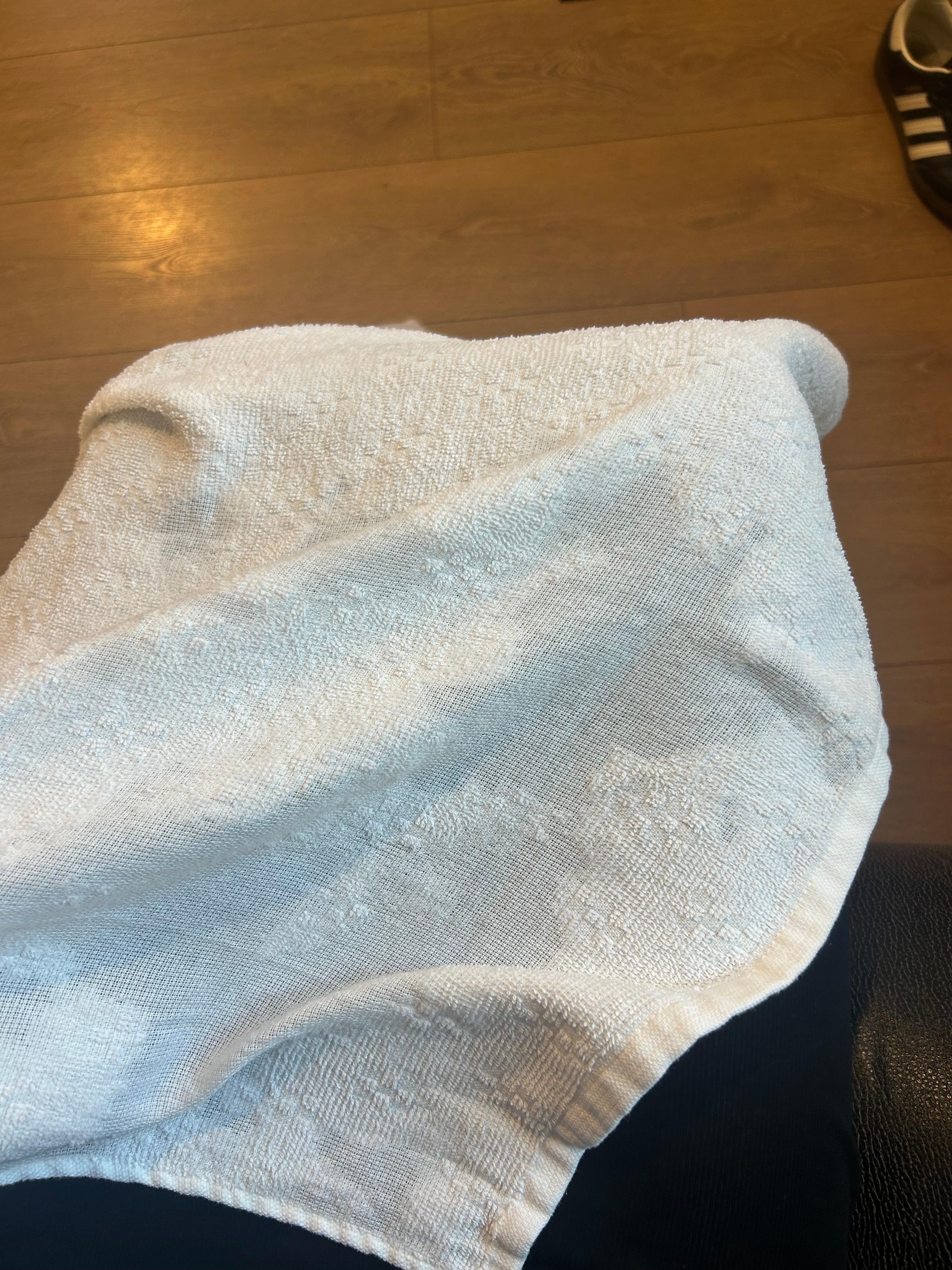 Worn towels 