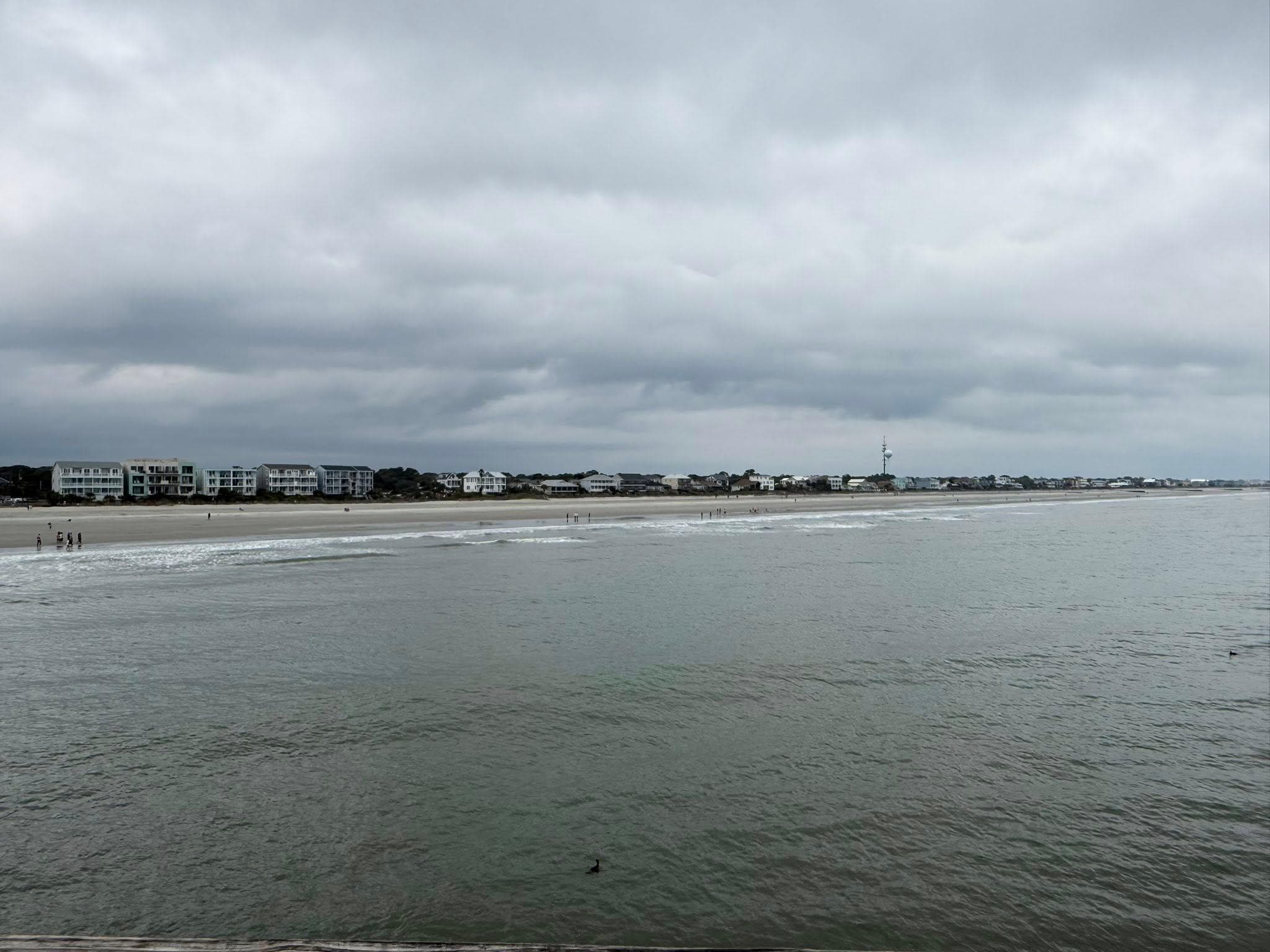 View of the condo from the pier