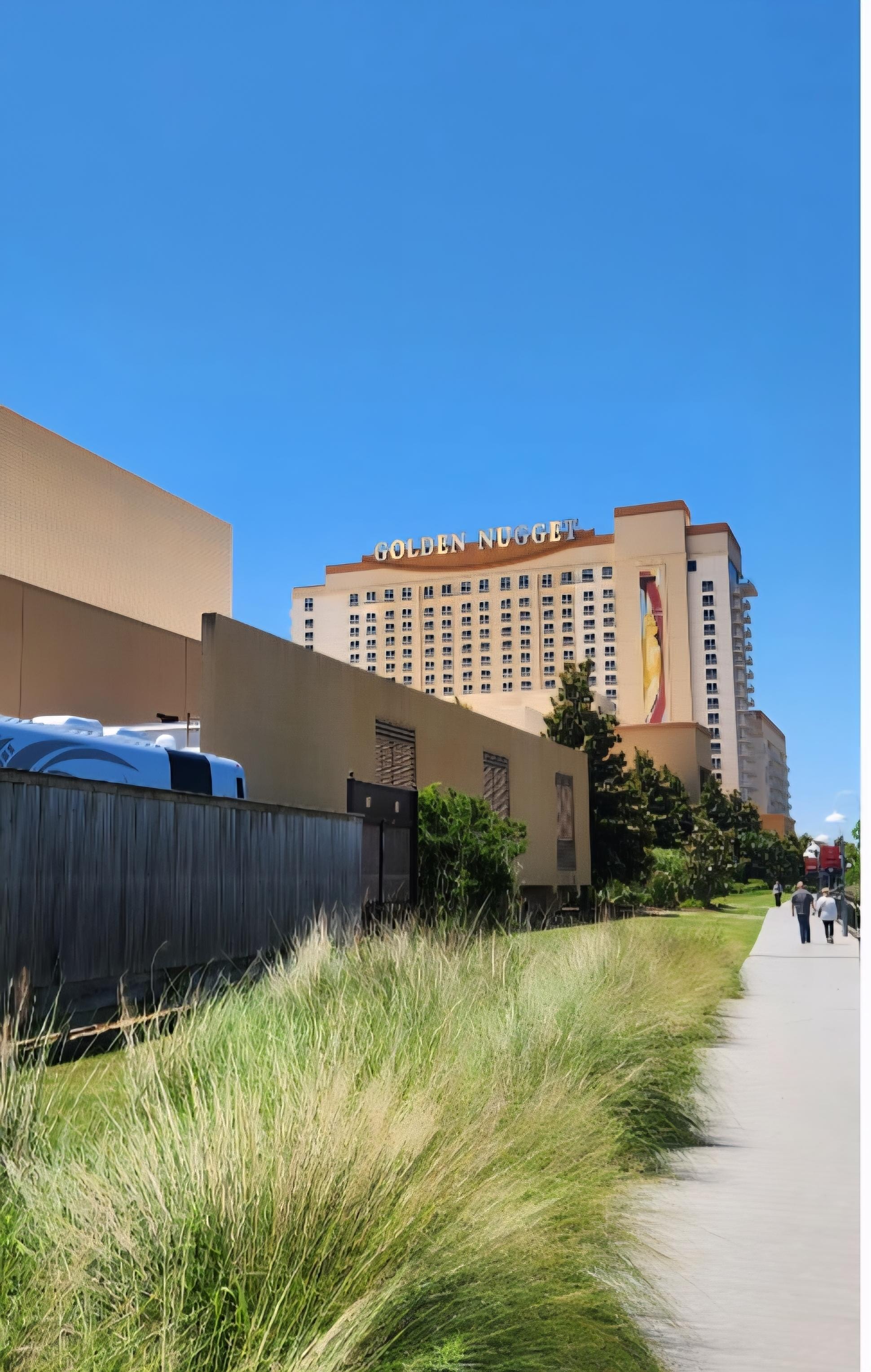 Boardwalk between Golden Nugget and L'Auberge Casino