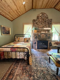 Inside the cabin