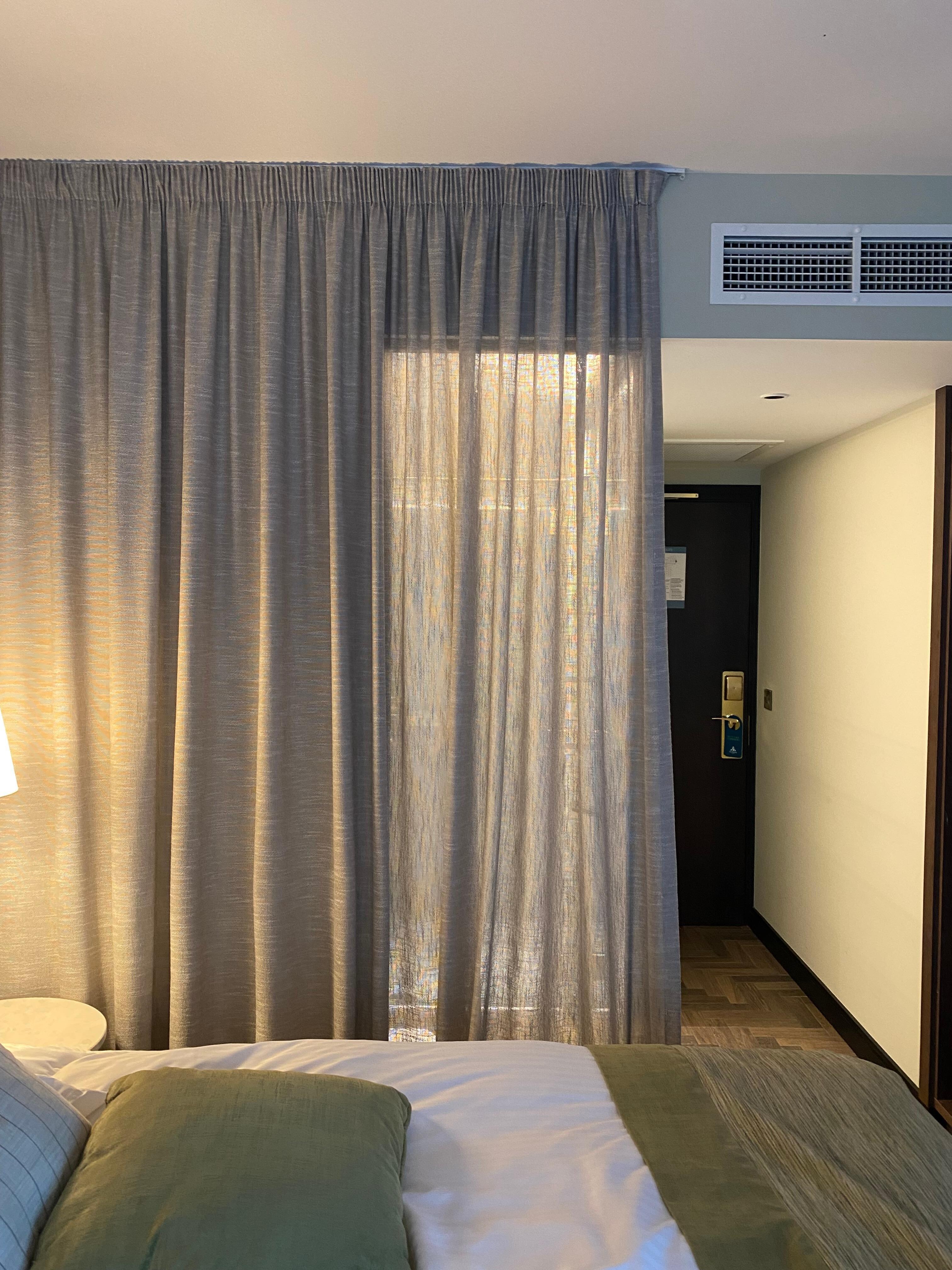 Only shield between bedroom and bathroom