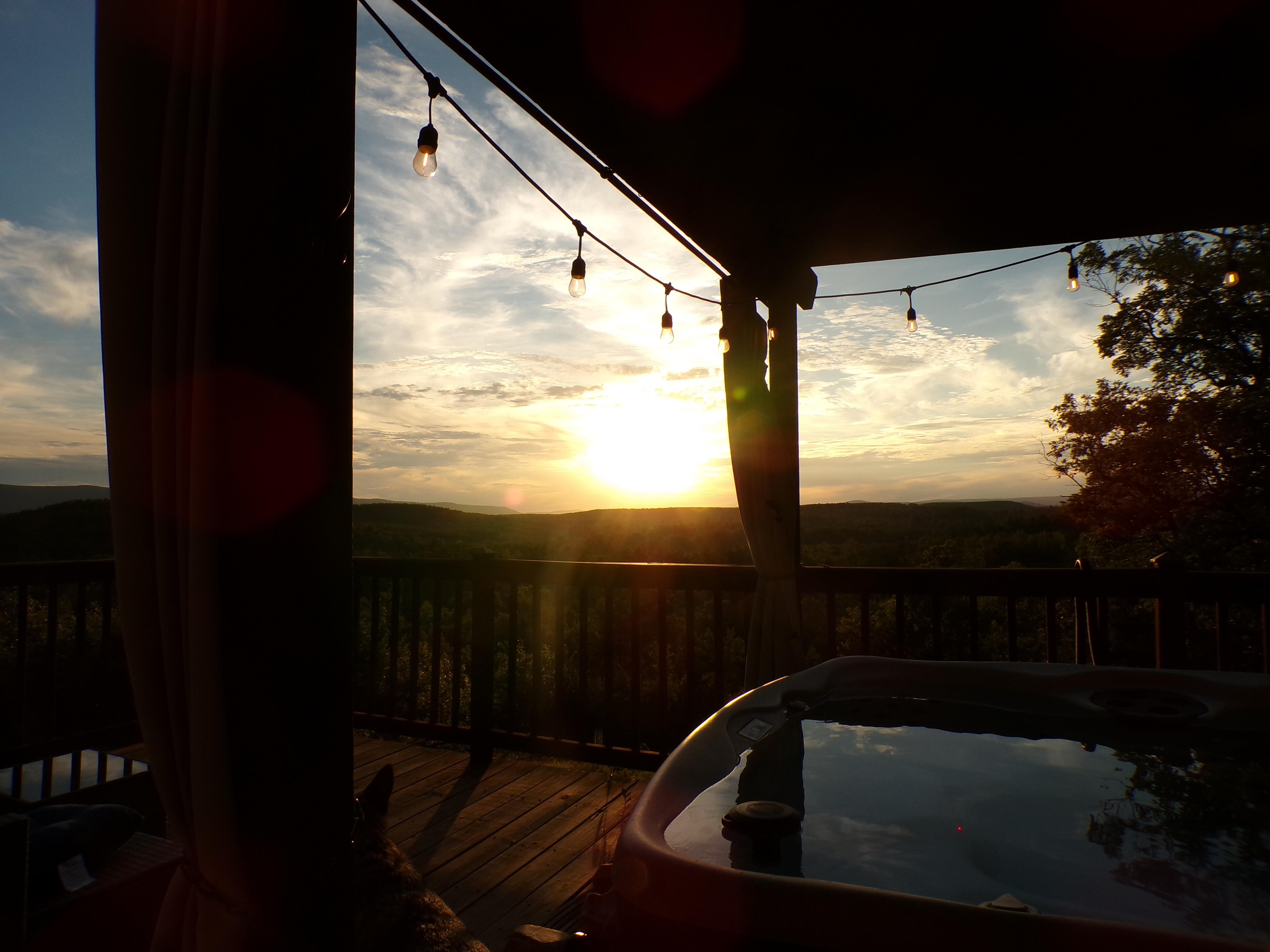 The sunsets!