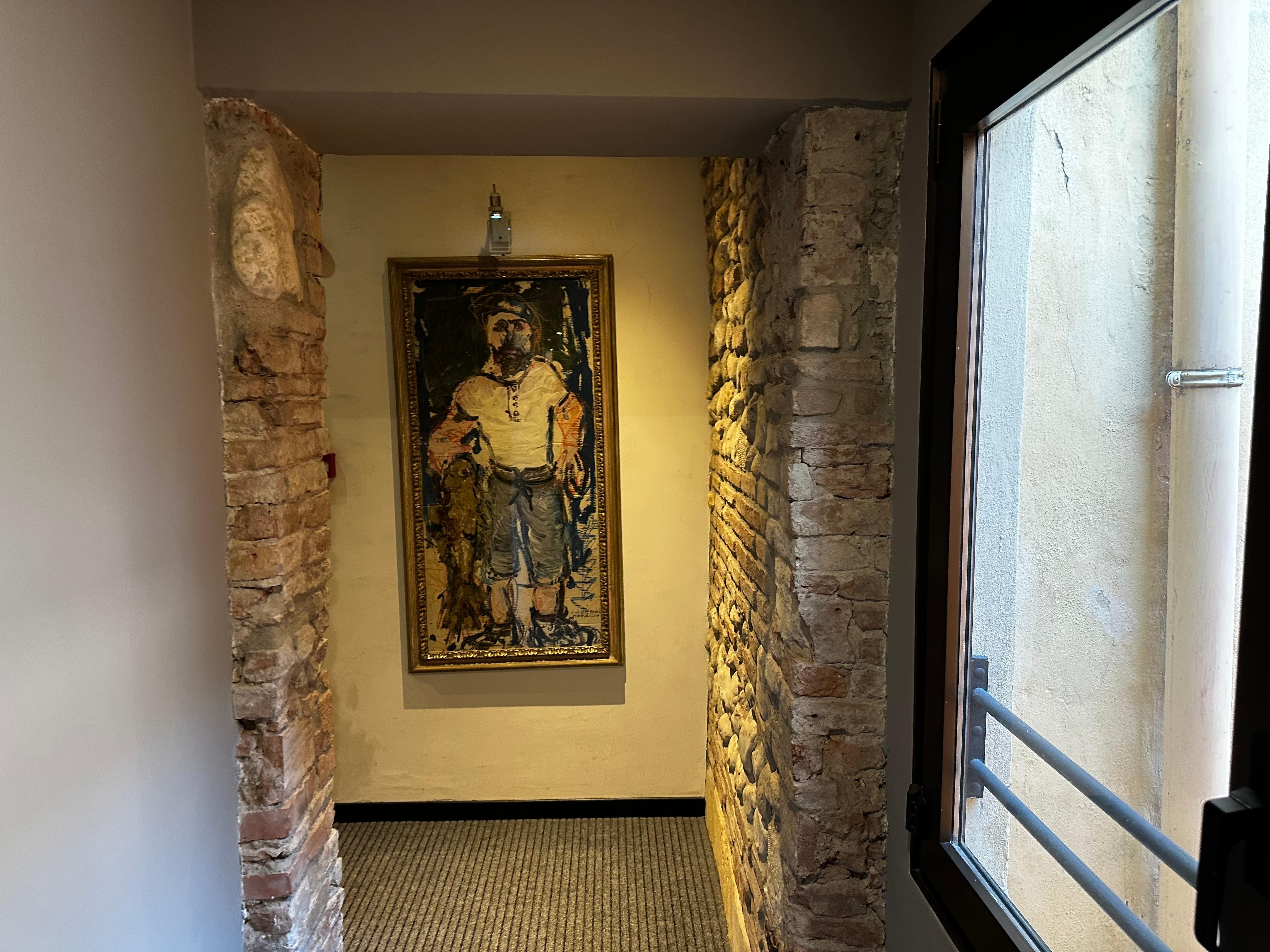 Artwork in the hallways