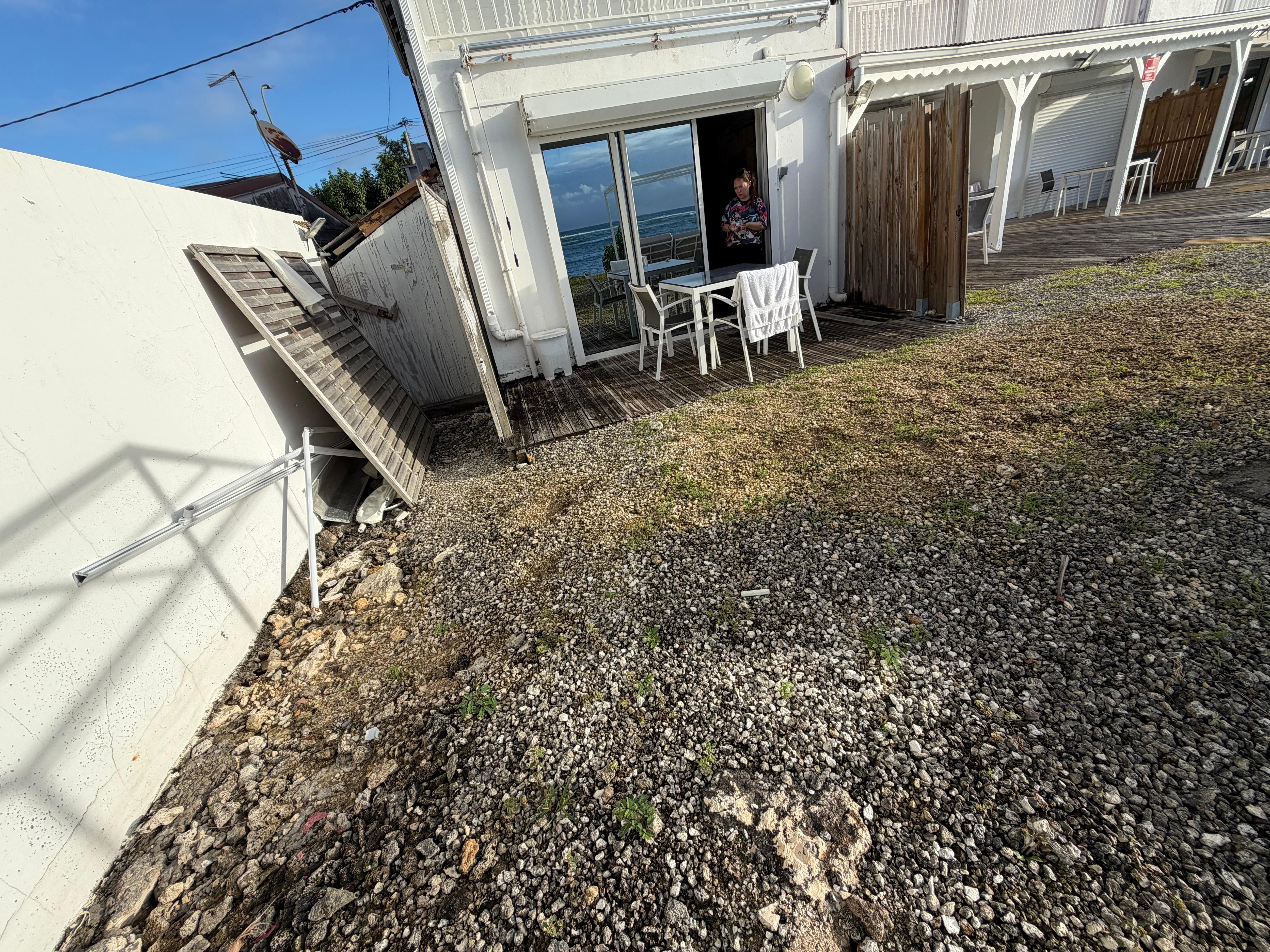 Terrasse de la chambre 