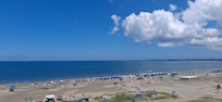 Vista desde el balcón de la alberca del hotel.