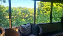 View from back deck.