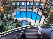 Indoor pool & hot tub